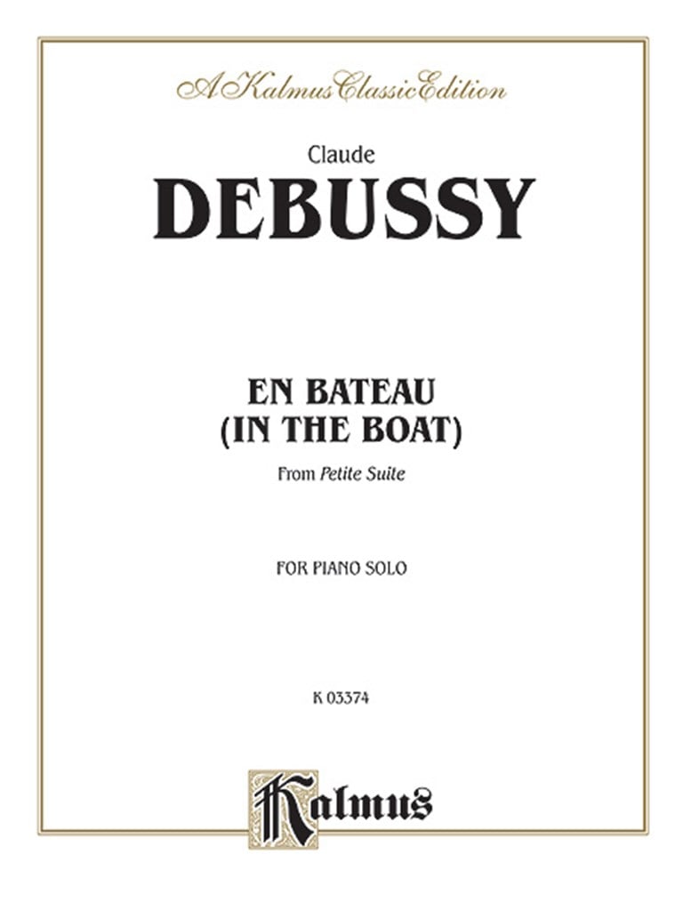 En Bateau (from Petite Suite)